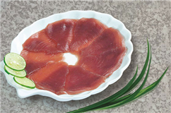 Tuna carpaccio